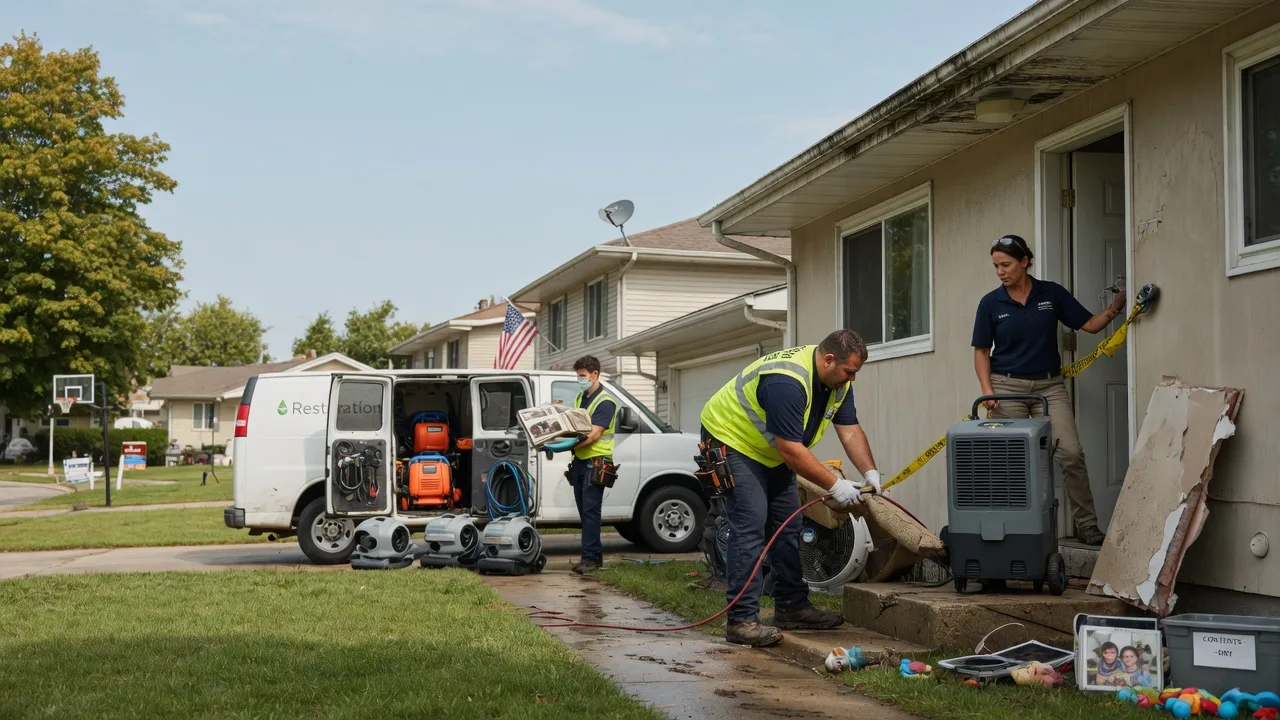 Water Damage Restoration in Lake Como, PA near me